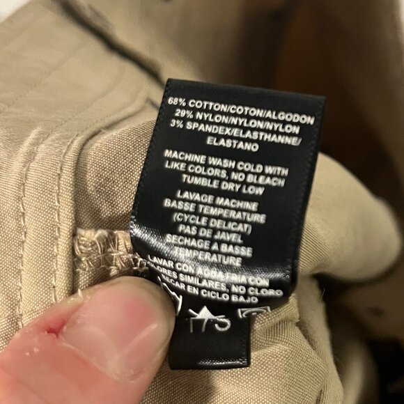 Kuhl Women's 6 Cotton/Nylon Tan Mid-Rise‎ Hiking Outdoor Shorts - Picture 5 of 5